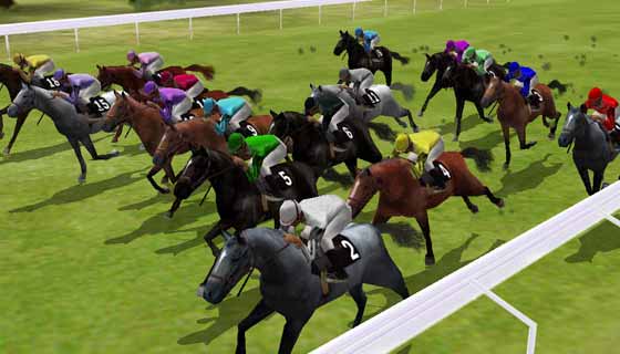 Play Free Virtual Horse Race Game Online